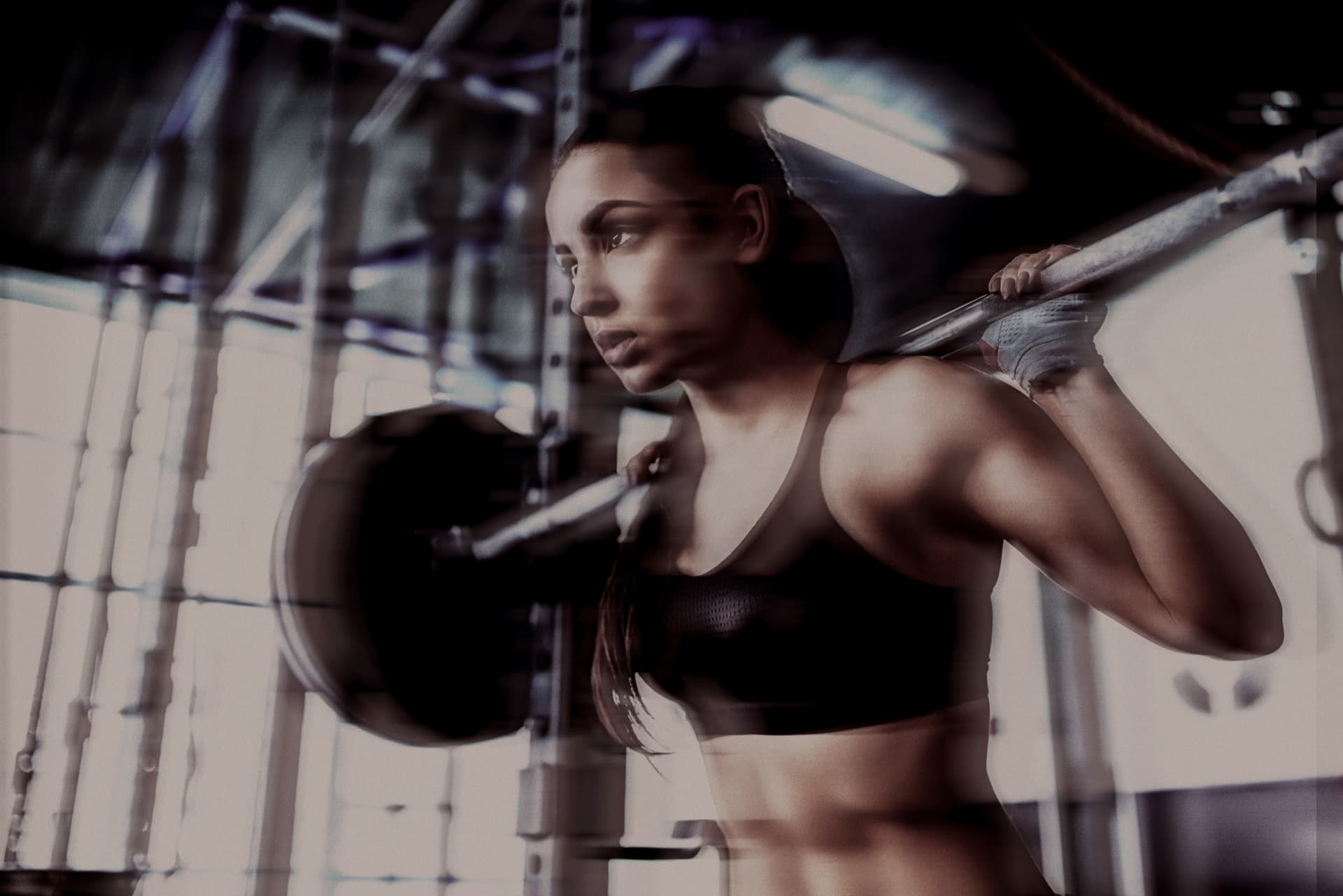 A member using their gym's branded app